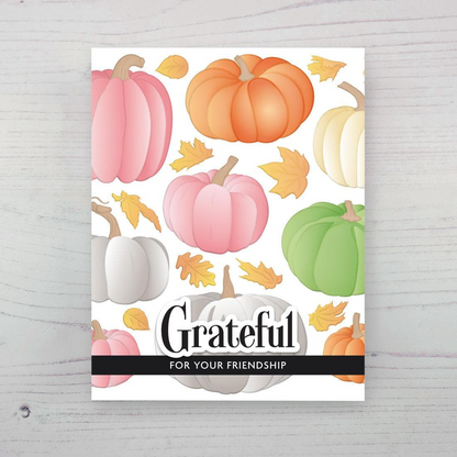 One-Go: Sweet Pumpkins Embossing Folder