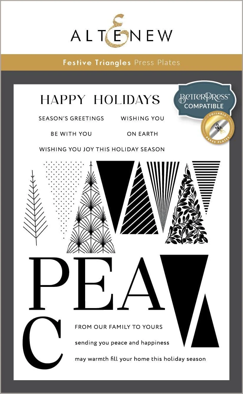 Festive Triangles Stamp Set 