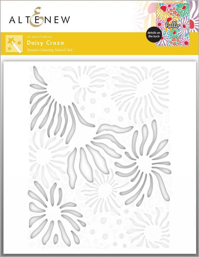 Daisy Craze Stencil Set