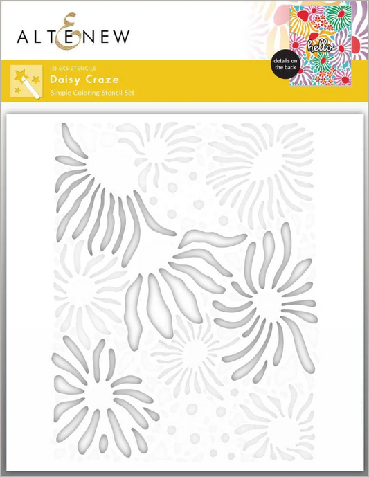 Daisy Craze Stencil Set
