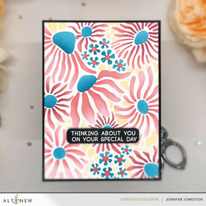 Daisy Craze Stencil Set