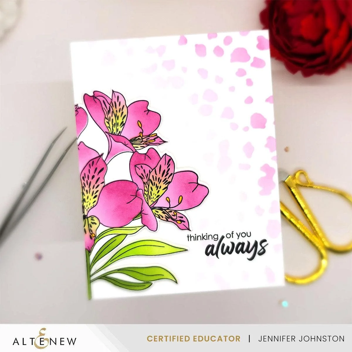 Dotted Pattern Background Stencil 