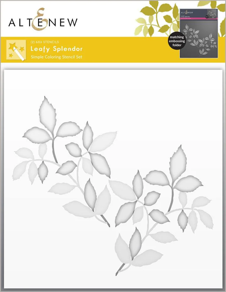 Leafy Splendor Stencils 