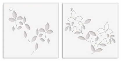 Leafy Splendor Stencils 