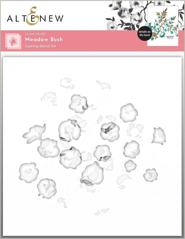 Meadow Bush Stencils