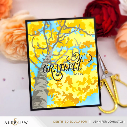 Stencil Art: Aspen Sky Layering Stencil Set