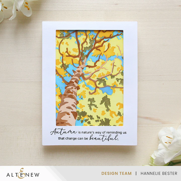 Stencil Art: Aspen Sky Layering Stencil Set