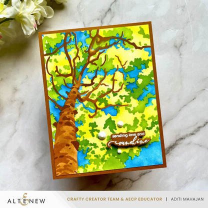 Stencil Art: Aspen Sky Layering Stencil Set