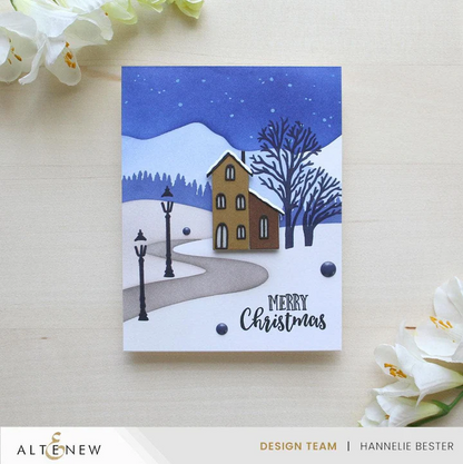 Stencil Art: Serene Landscapes Layering Stencil Set