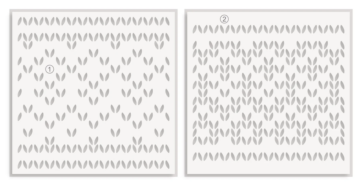 Sweater Pattern Builder Stencils