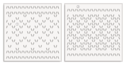 Sweater Pattern Builder Stencils