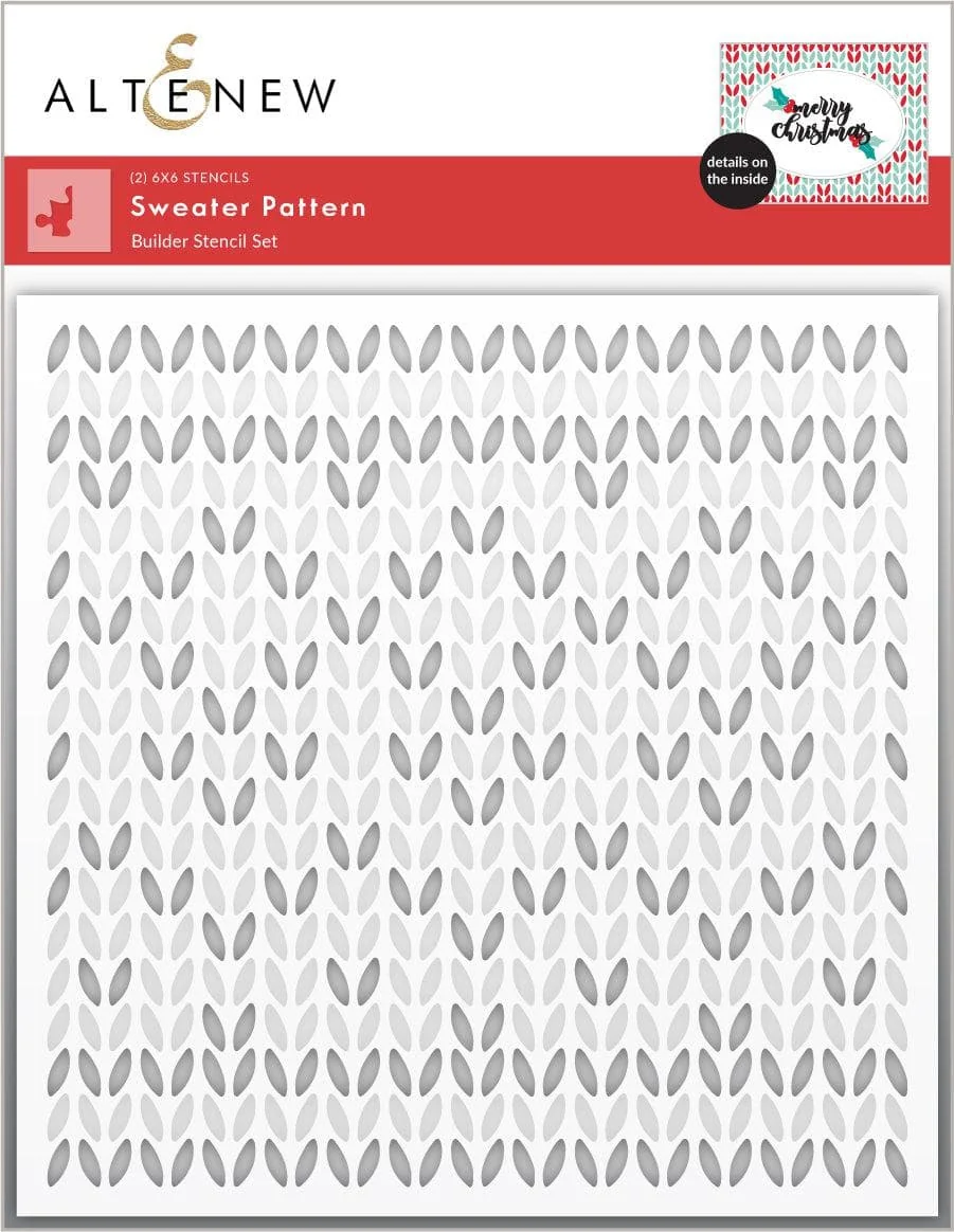 Sweater Pattern Builder Stencils