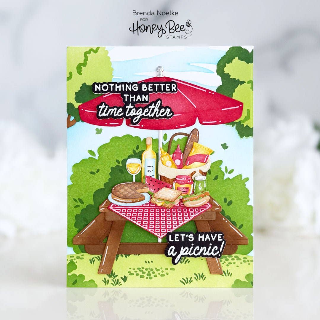 Summer Scene Builder Stencils