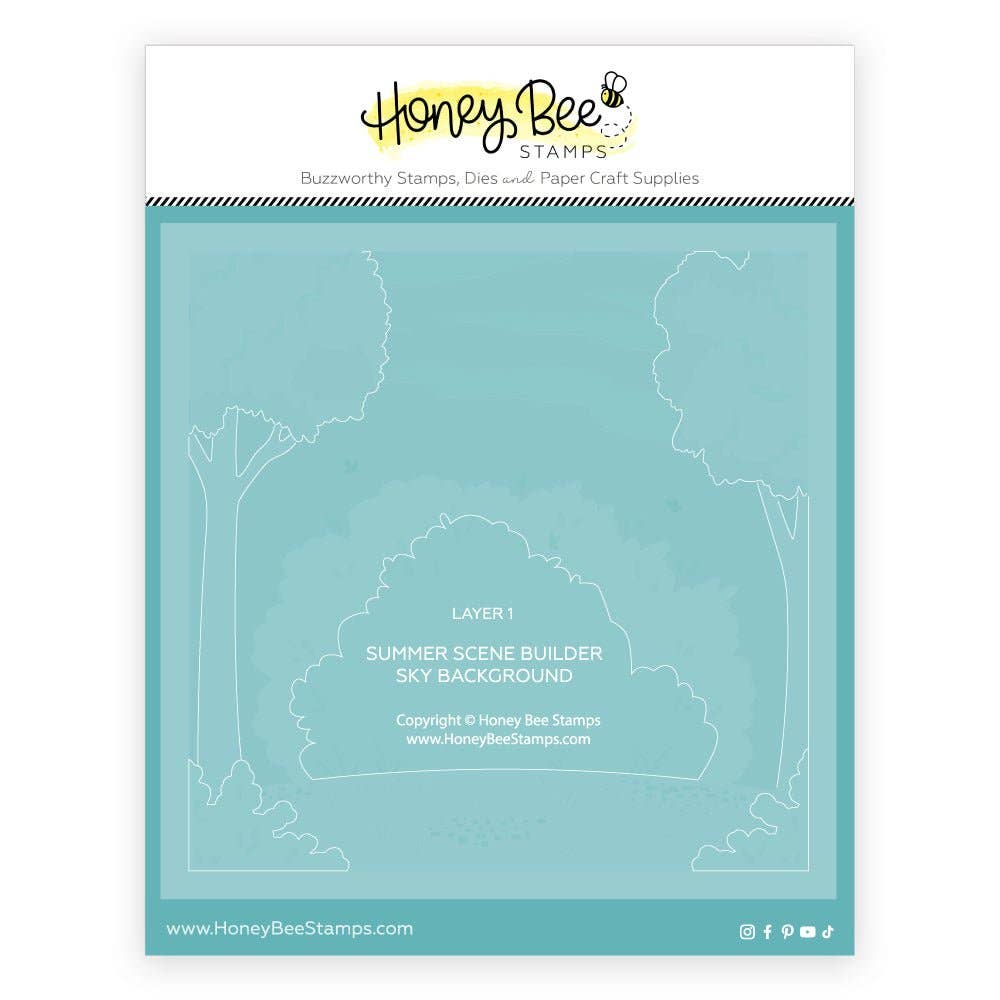 Summer Scene Builder Stencils