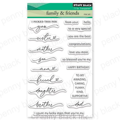 Family & Friends Stamp Set