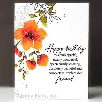 Birthday Wishes Stamp Set