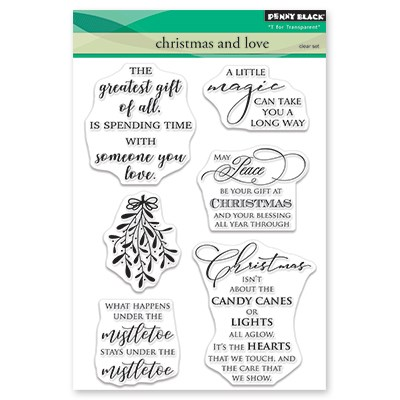Christmas And Love Stamp Set