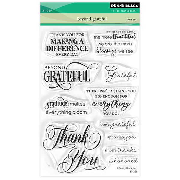 Beyond Grateful Stamp Set