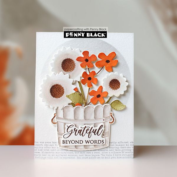Gratitude Sentiment Stamp Set