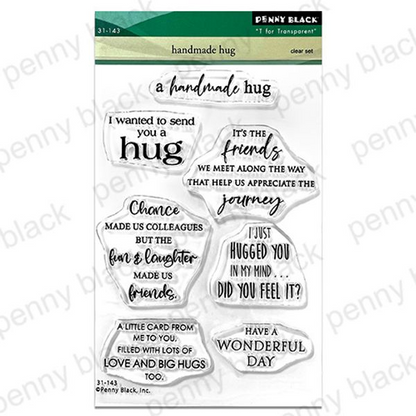 Handmade Hug Stamp Set