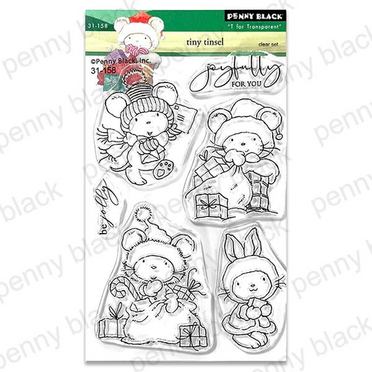 Tiny Tinsel Stamp Set