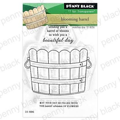 Blooming Barrel Stamp Set
