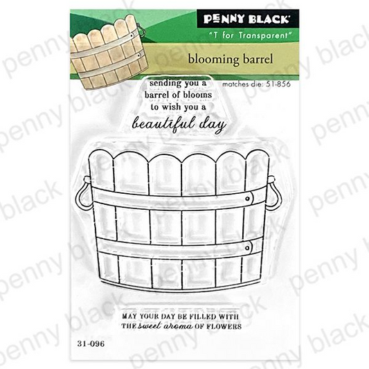 Blooming Barrel Stamp Set
