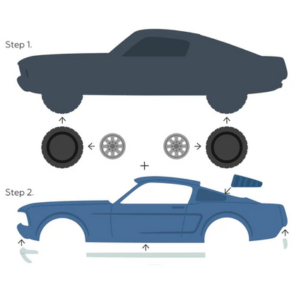 Lovely Layers: Muscle Car Honey Cuts