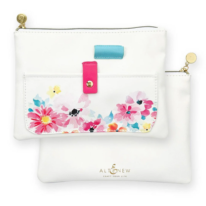 Dreaming in Watercolor Pocket Zipper Pouch