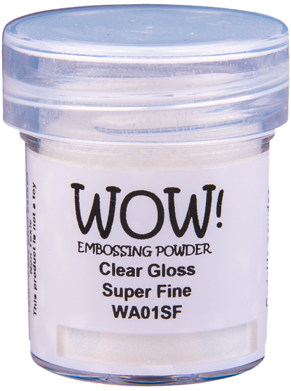 Clear Gloss Super Fine Embossing Powder