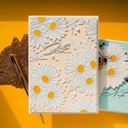 Yana's Daisies Etched Dies