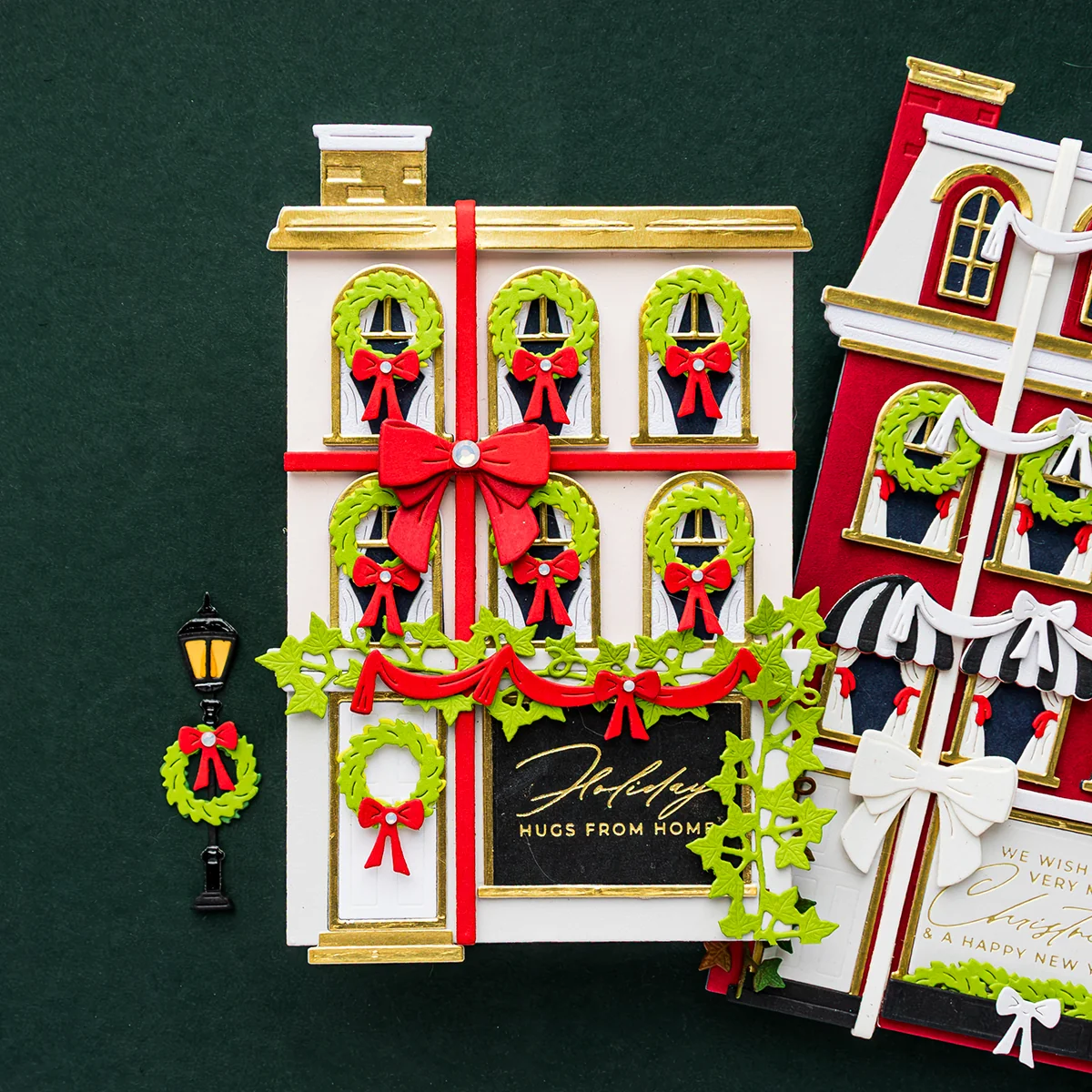 Wrapped Up City Holiday Etched Dies