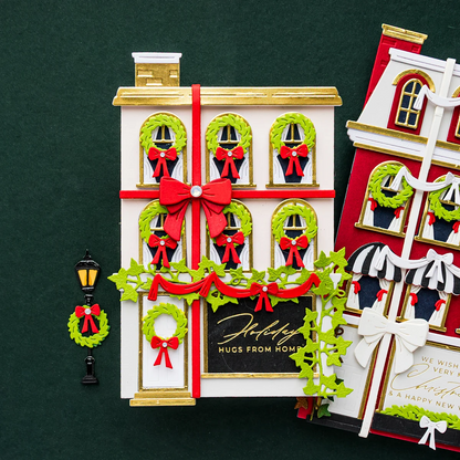 Wrapped Up City Holiday Etched Dies