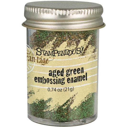 Embossing Enamel Green