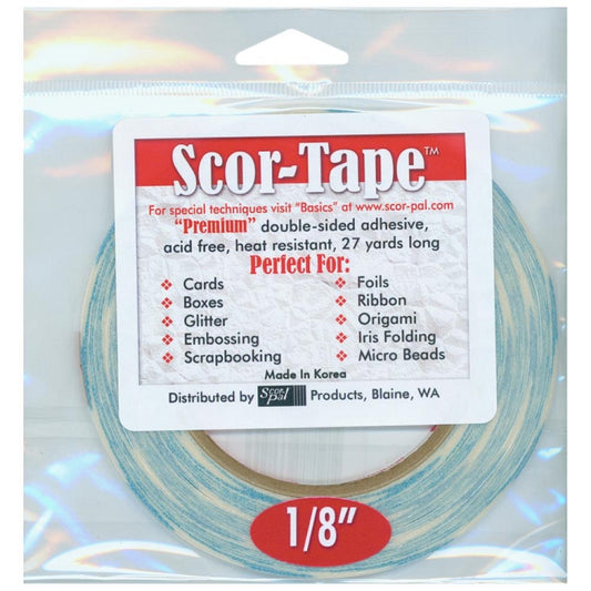 Scor Tape 1/8" x 27 yards