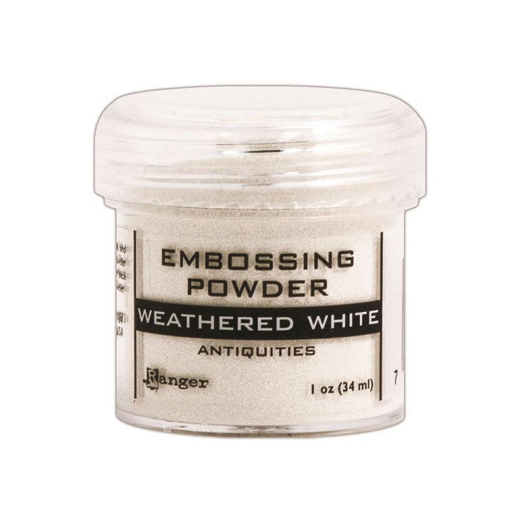 Embossing Powder Weathered White