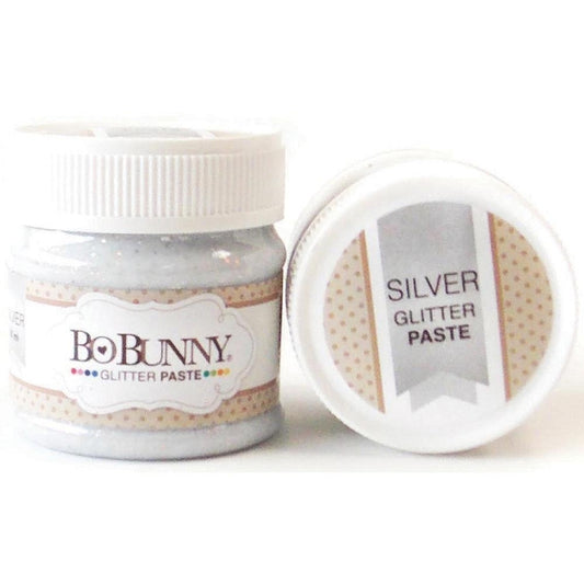 Double Dot Glitter Paste Silver