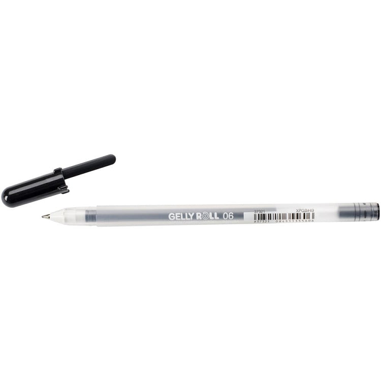 Black Gelly Roll Pen Fine 06