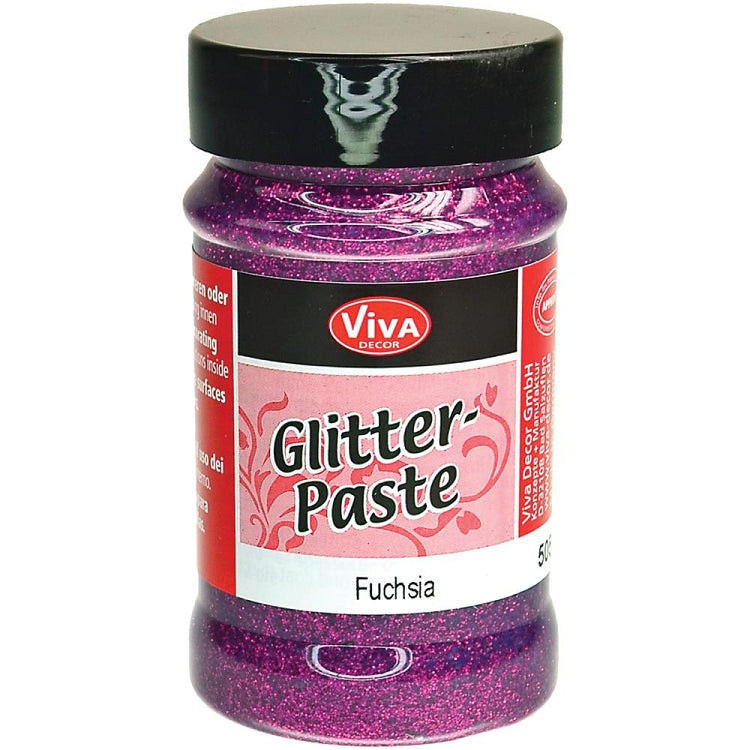 Glitter Paste - Fuschia