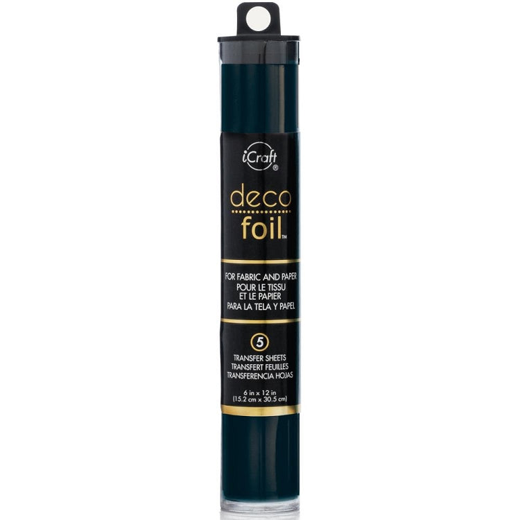 6x12 Deco Foil Black