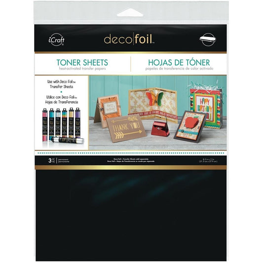 Deco Foil Toner Sheets 8.5X11