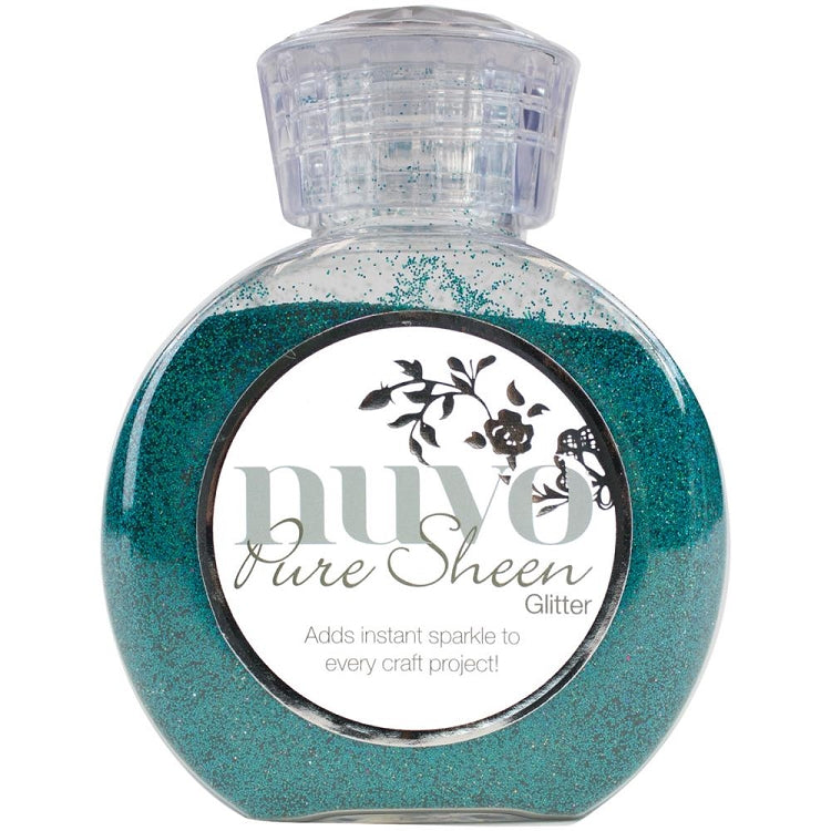 Nuvo Pure Sheen Glitter Turquoise