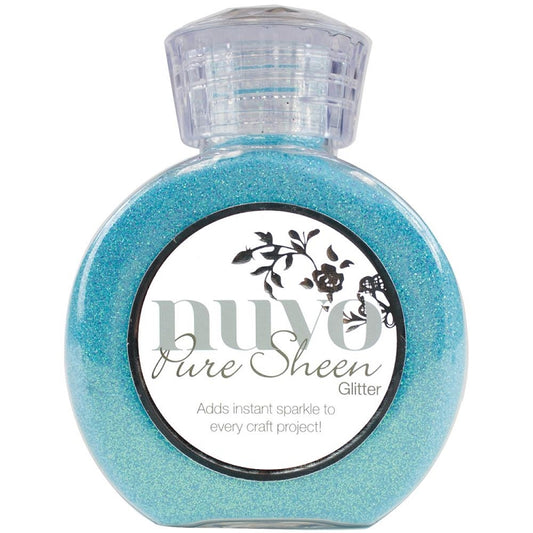 Nuvo Pure Sheen Glitter Aqua