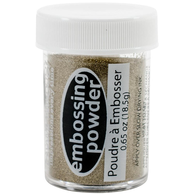 Embossing Powder Detail Gold