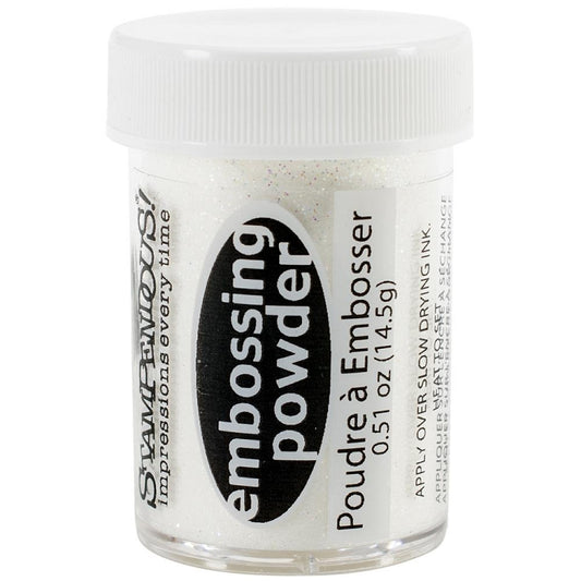 Embossing Powder Sparkly Crystal Transparent