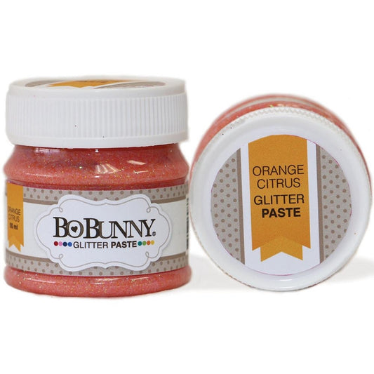 Double Dot Glitter Paste Orange Citrus