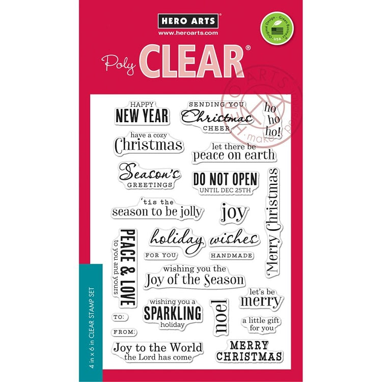 Christmas Messages Stamp Set