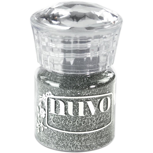 Nuvo Embossing Powder Silver Moonlight