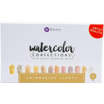 Watercolor Confections Shimmering Lights