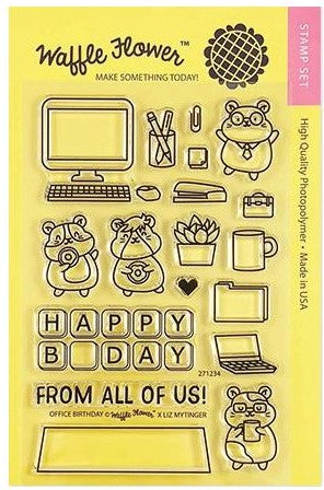 Office Birthday Stamp Set